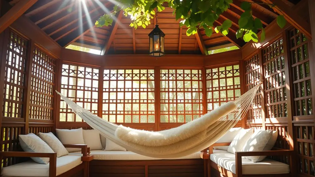 elegant outdoor wooden structures