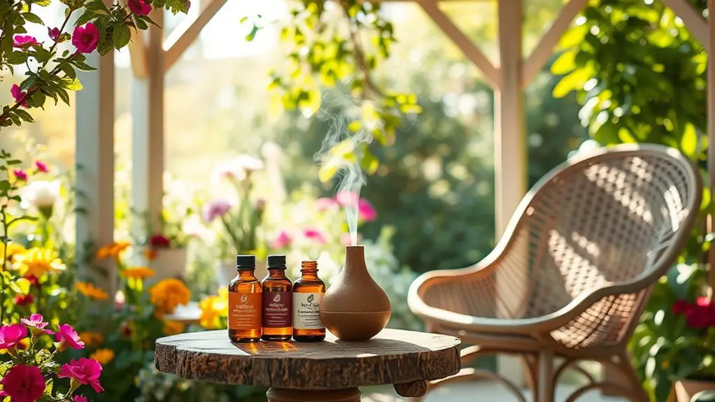 essential oils gazebo selection
