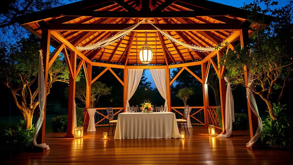evening event lighting design