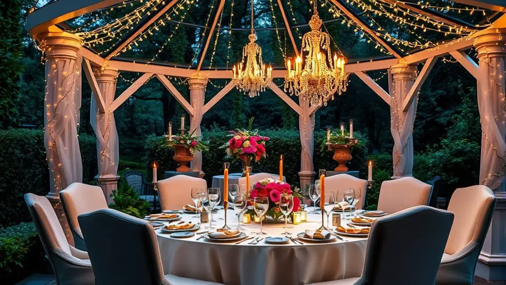 exclusive gazebo event amenities