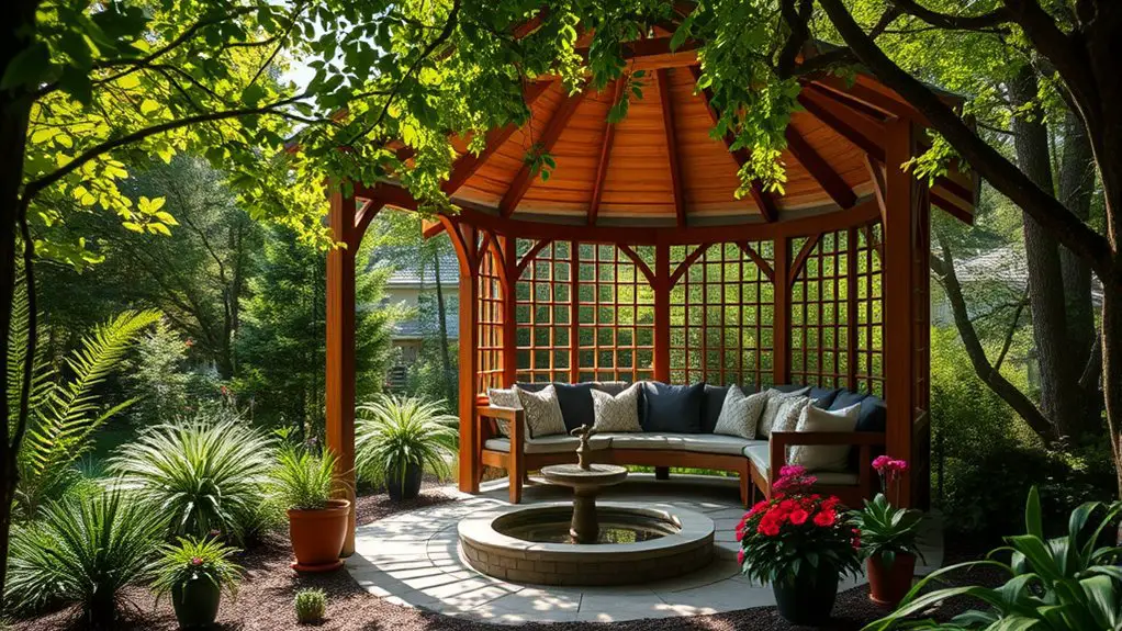feng shui gazebo design