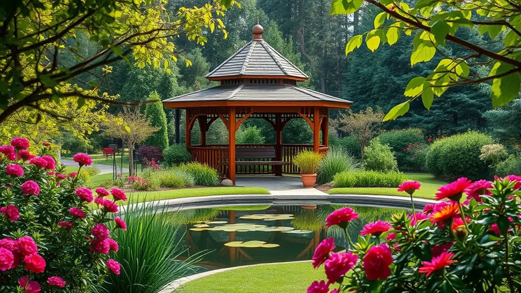 feng shui gazebo placement