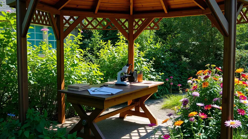 field research in gazebo