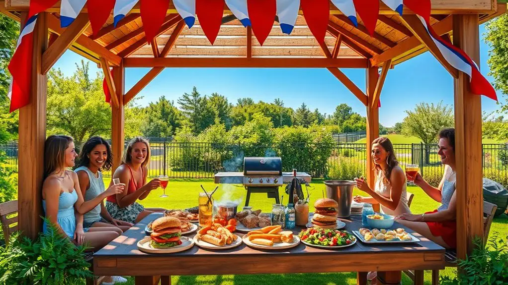 fourth of july barbecue