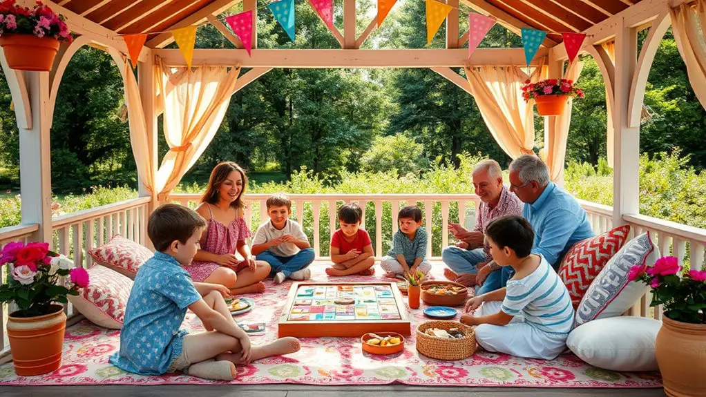fun family gazebo activities