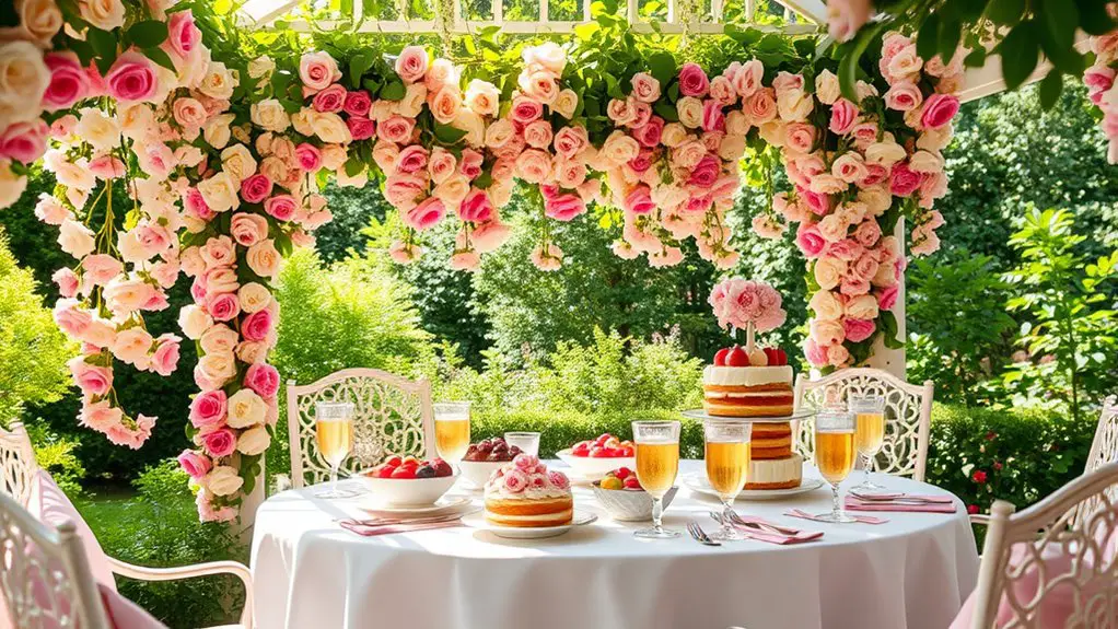 garden party teas treats