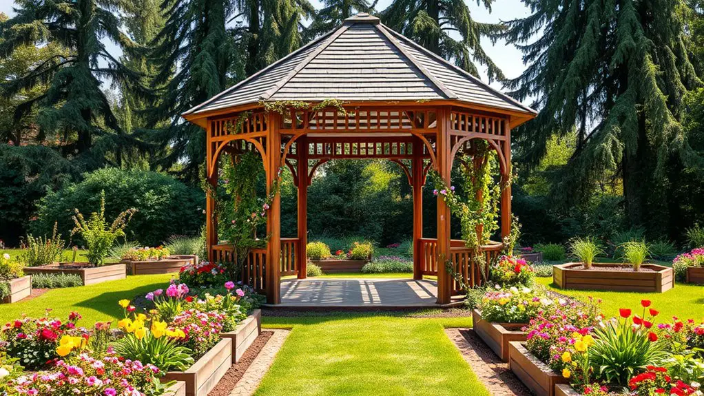 gardening demonstration gazebo designs