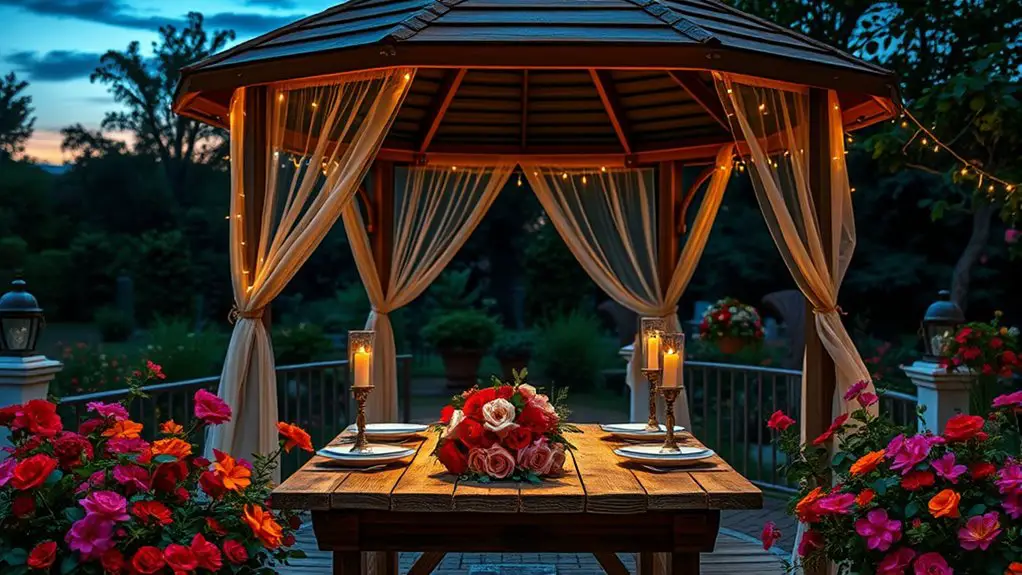 gazebo anniversary celebration planning