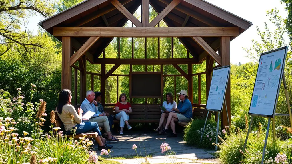gazebo based workshops and seminars