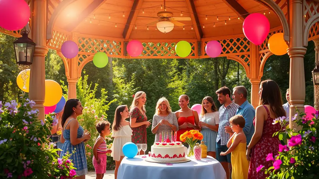 gazebo birthday party tips
