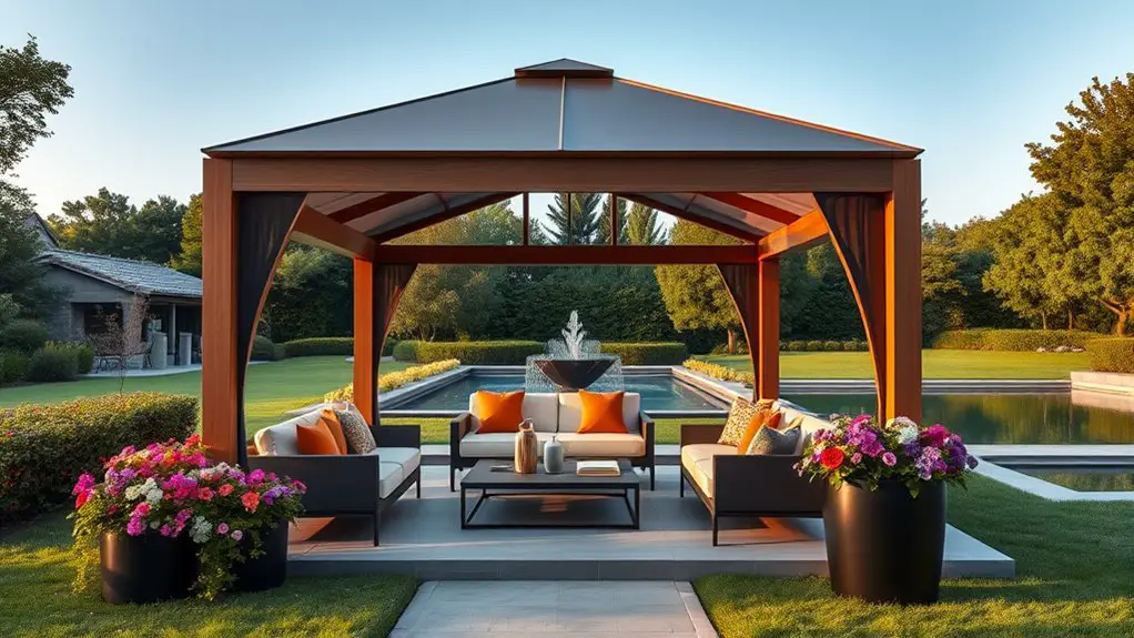 gazebo design business reflection