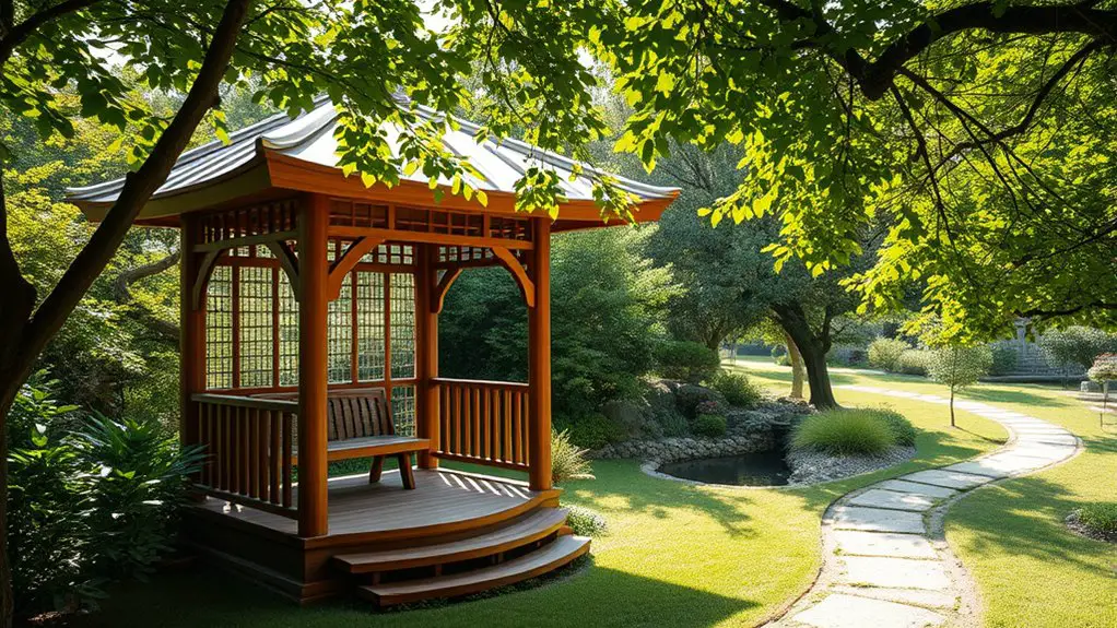 gazebo designs and materials