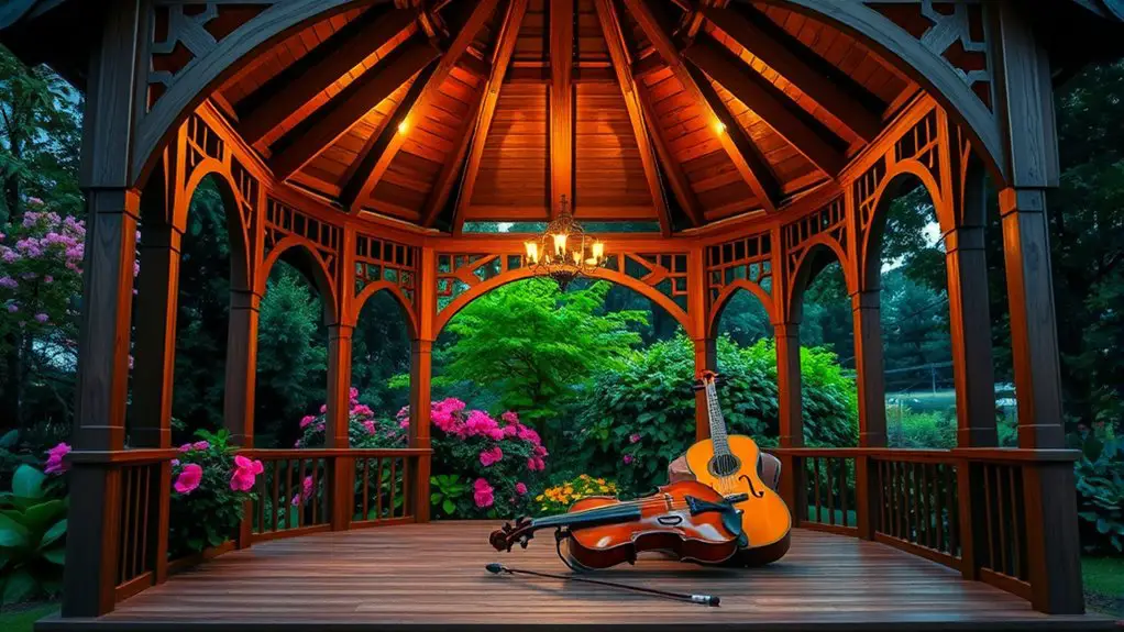 gazebo designs for musicians