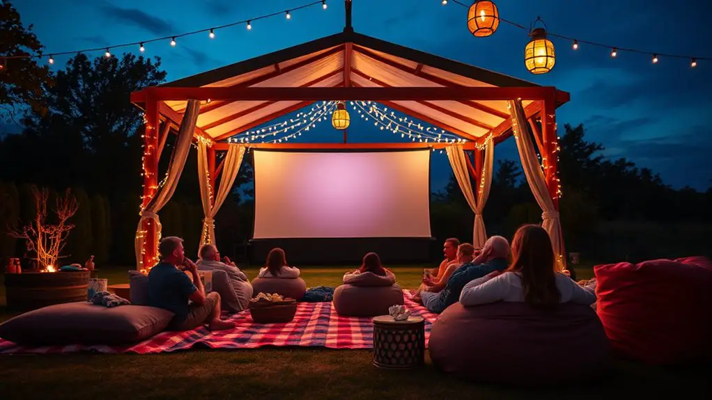 gazebo film screening festival
