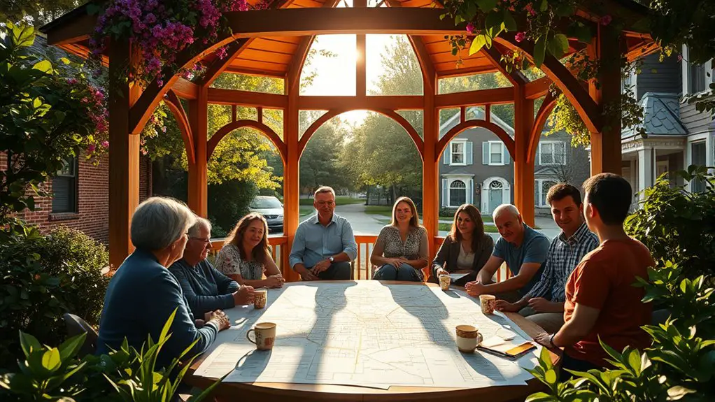 gazebo for community safety