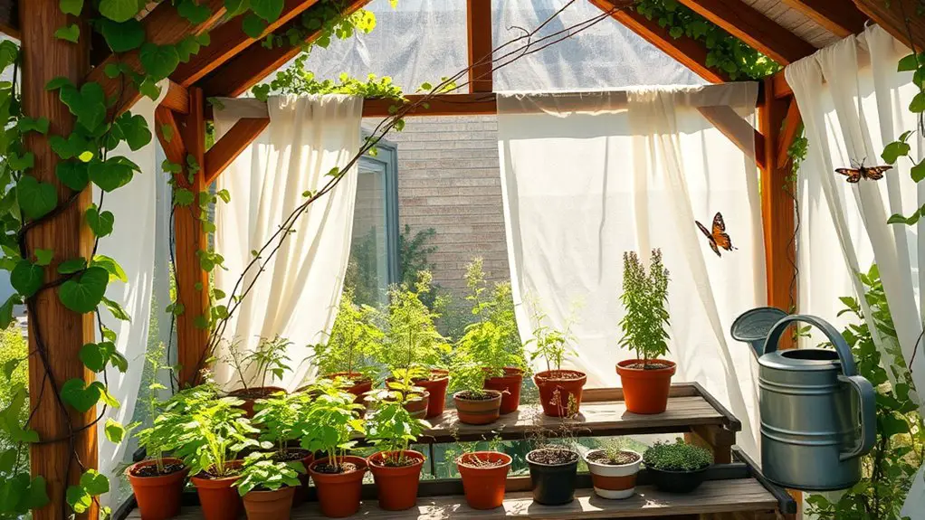 gazebo greenhouse gardening tips