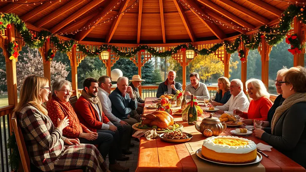 gazebo holiday feast class