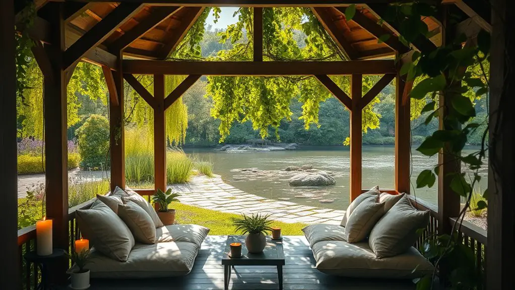gazebo meditation sanctuary upkeep