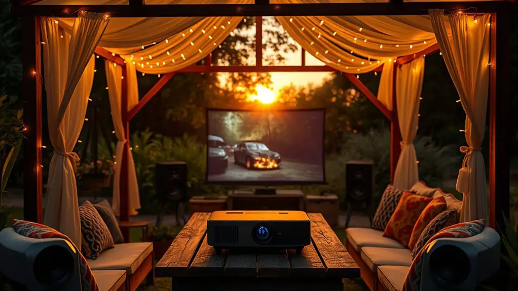 gazebo movie night essentials