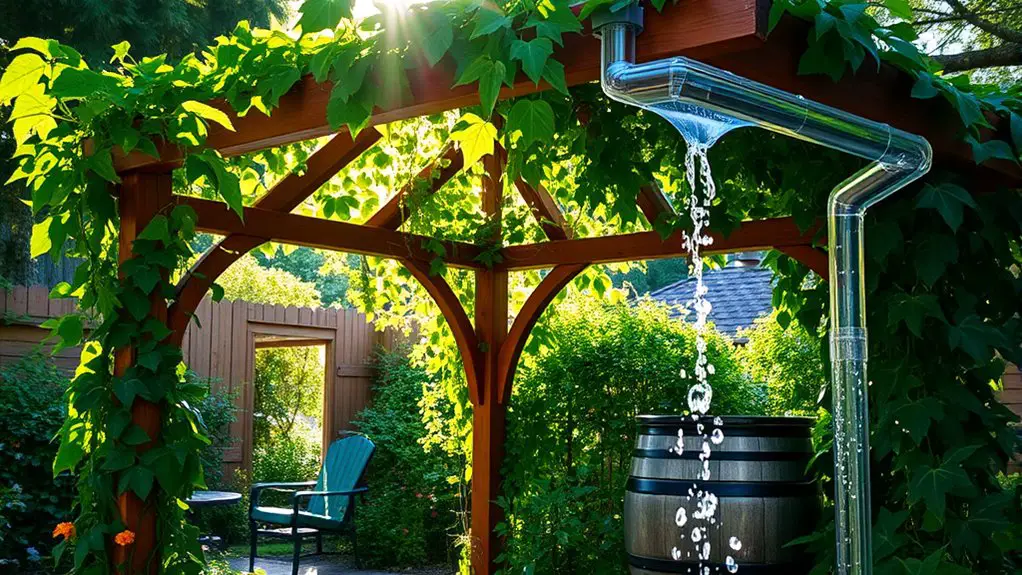 gazebo rainwater collection assessment