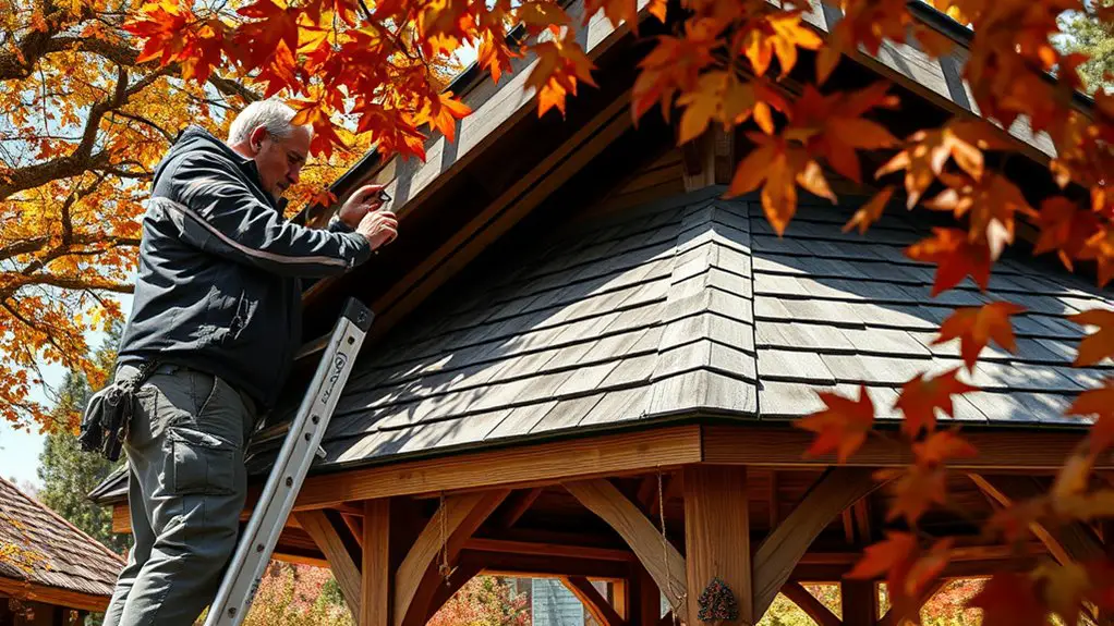 gazebo roof inspection significance
