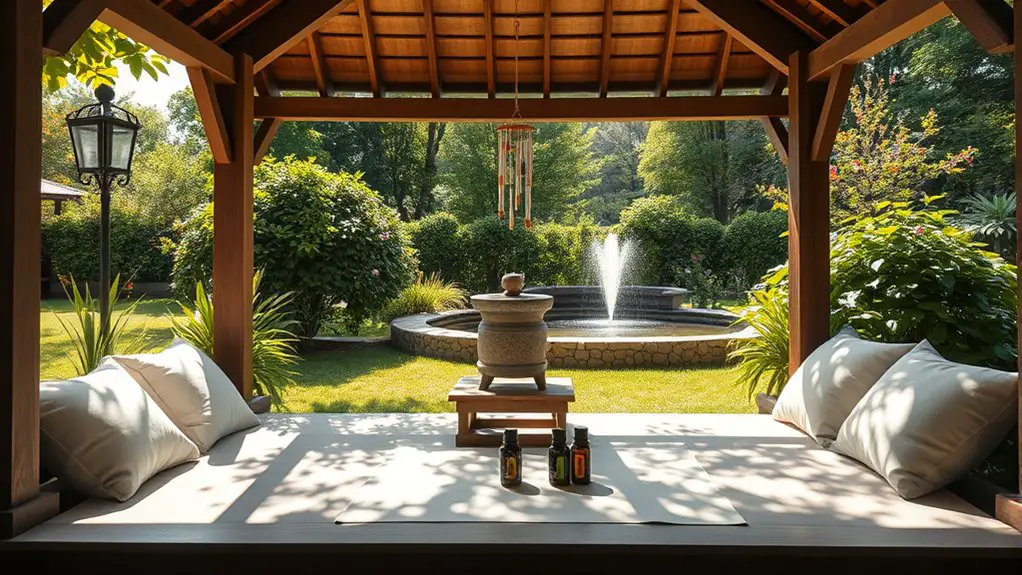 gazebo setup for breathing