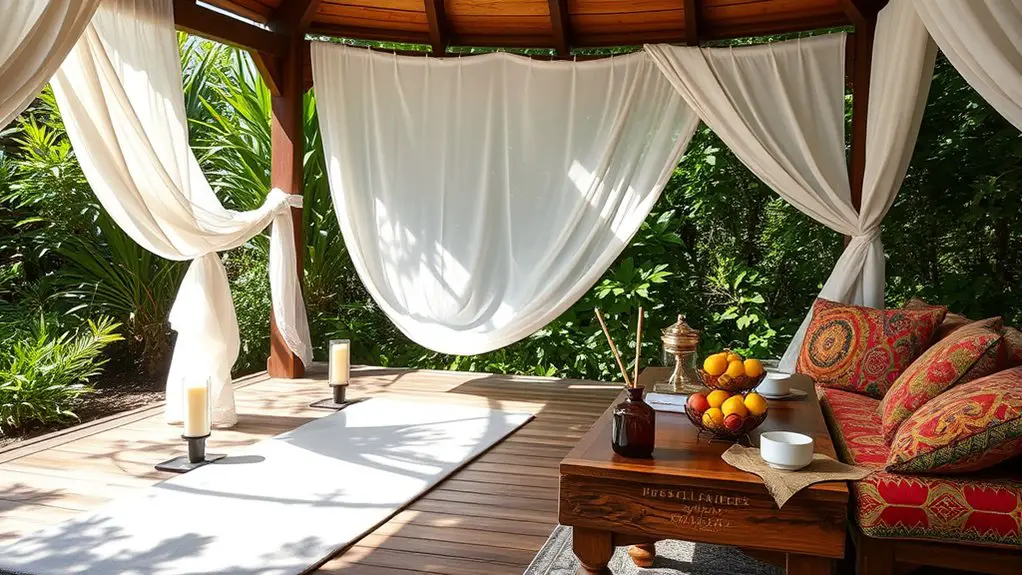 gazebo wellness retreat planning