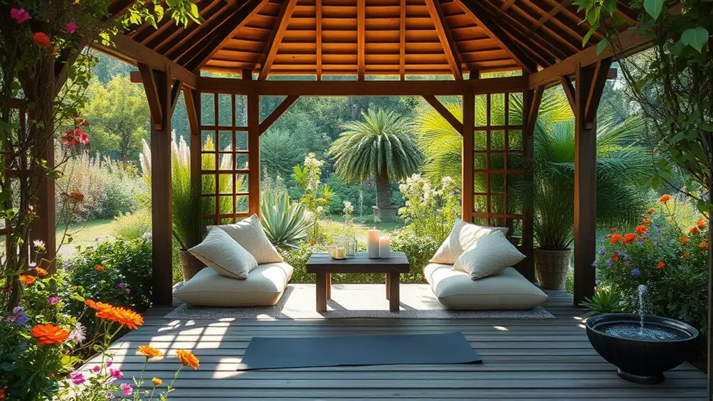 gazebo wellness retreat planning