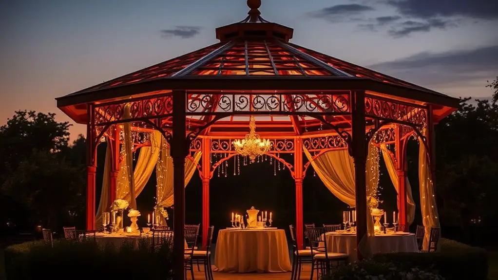 glamorous gazebo lighting techniques