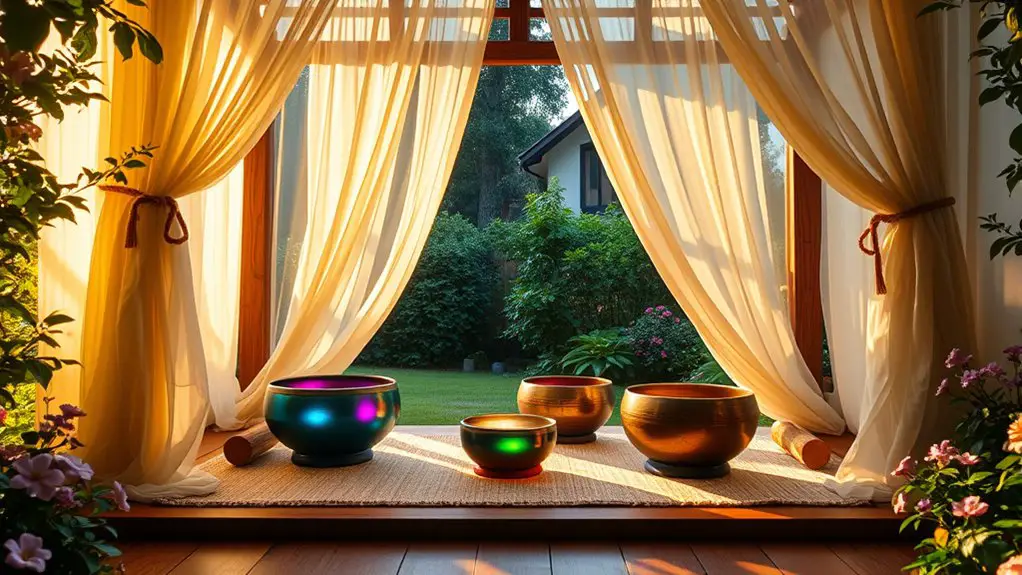 healing sound therapy session