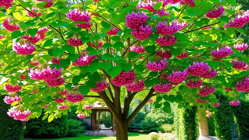 heart shaped leaves stunning flowers