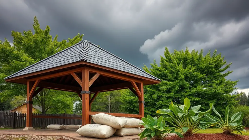 hurricane proof gazebo construction tips