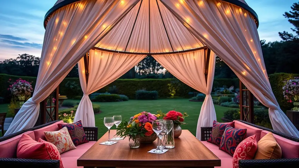 ideal gazebo arrangement tips
