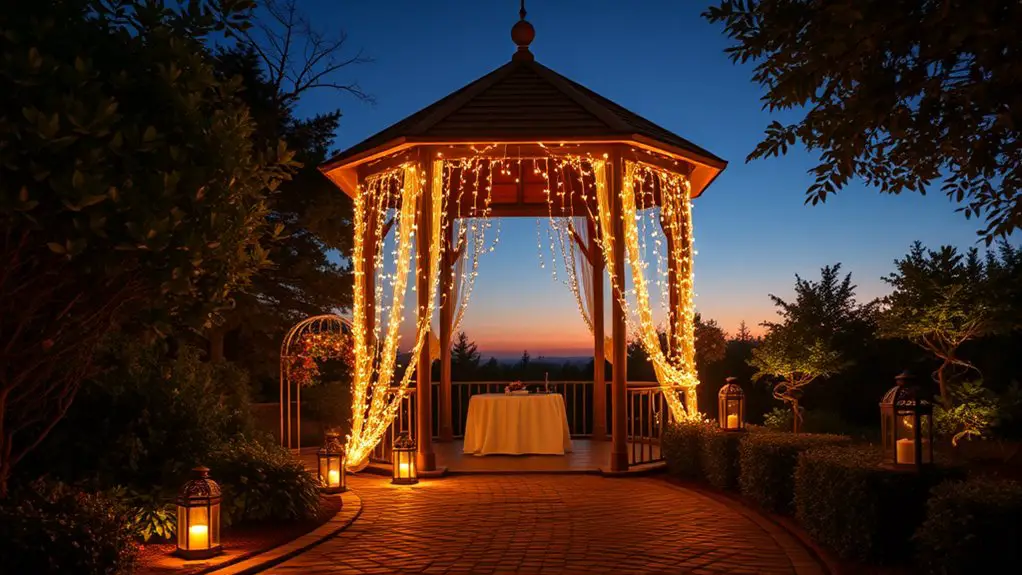 illuminate your gazebo pathway