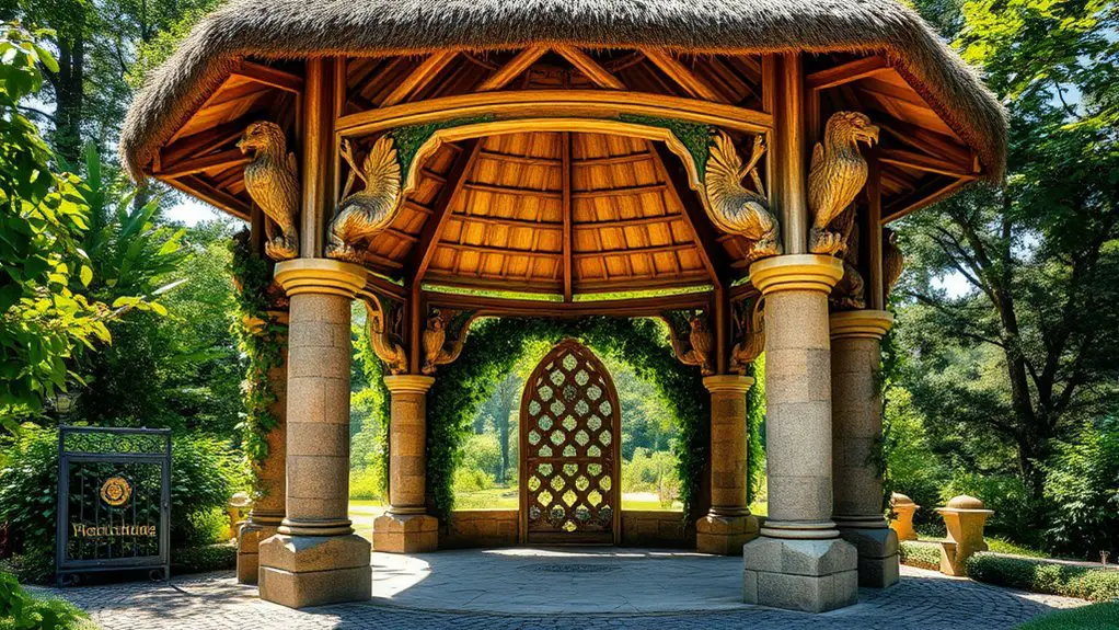 incorporating medieval architectural elements