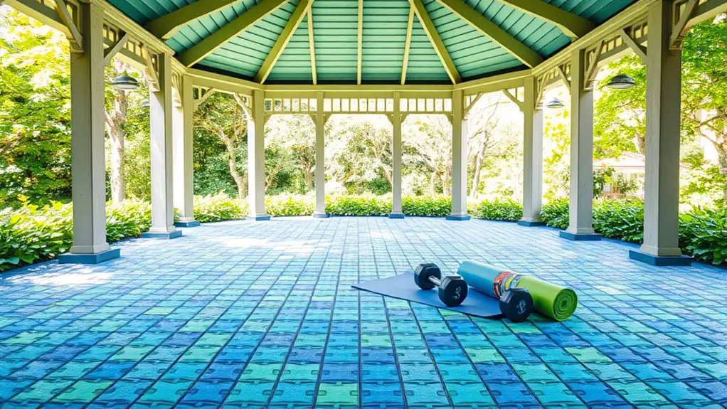 interlocking foam flooring tiles