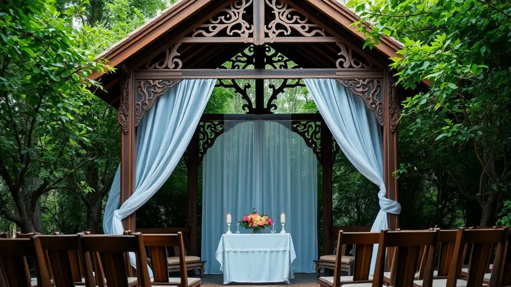 intimate religious gazebo designs