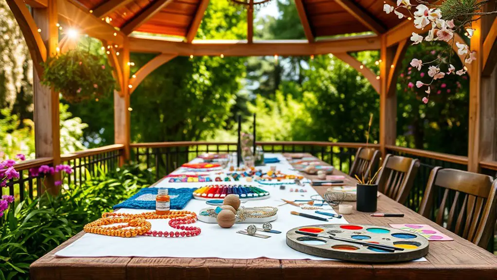 jewelry making event setup tips