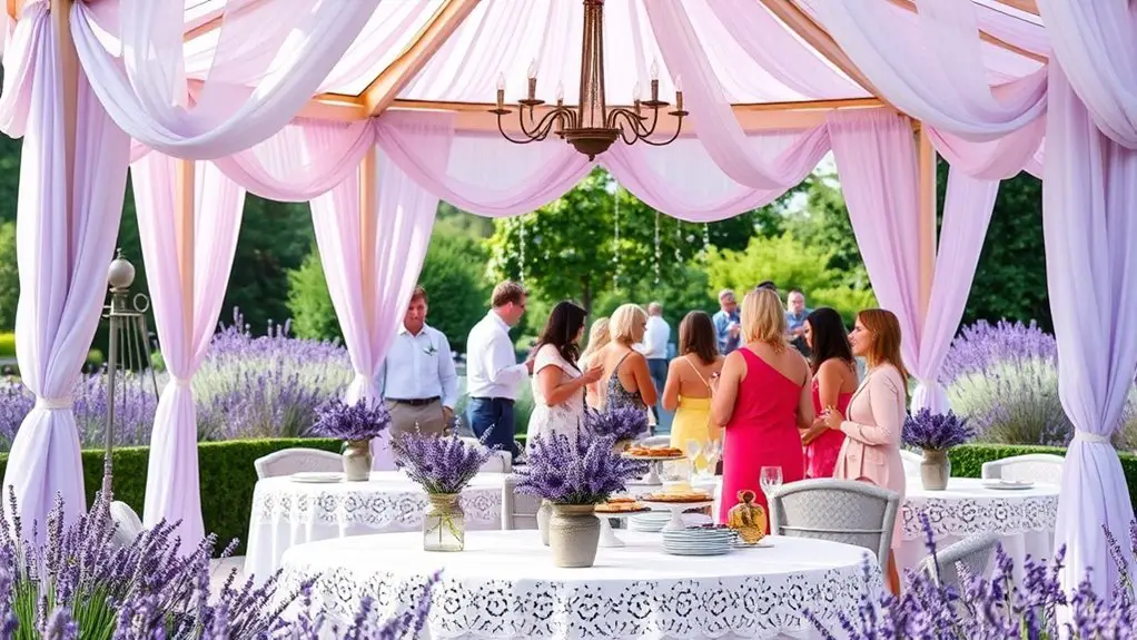 lavender garden party tips