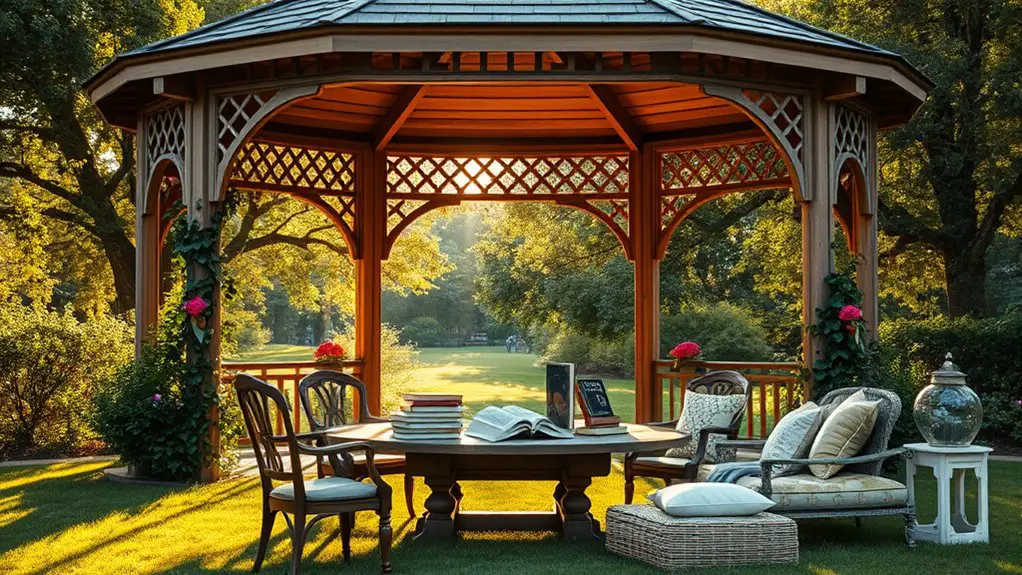 literary festival gazebo designs