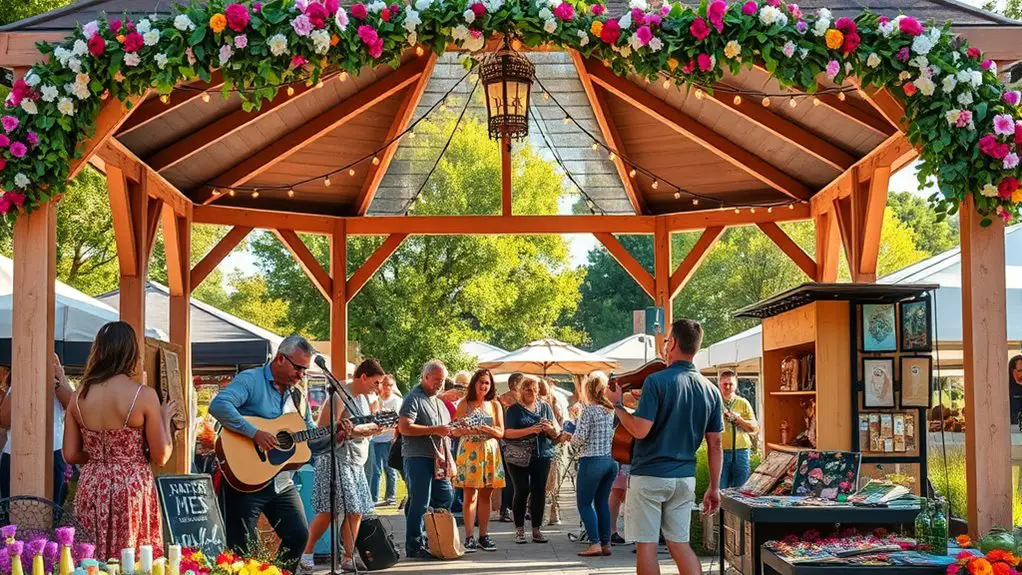 live music in gazebo