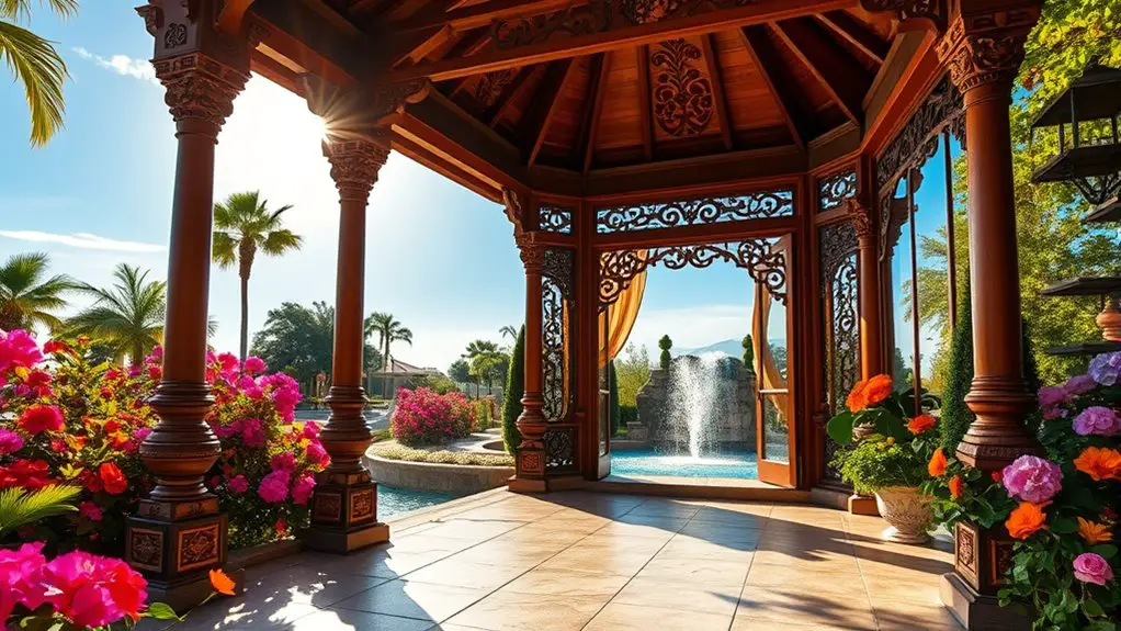 luxury outdoor structures worldwide