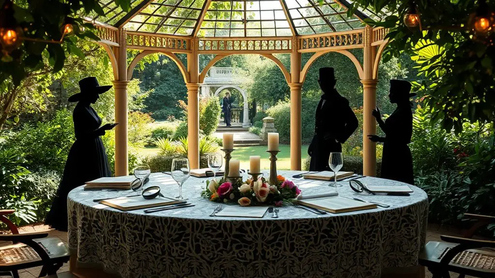 murder mystery gazebo planning
