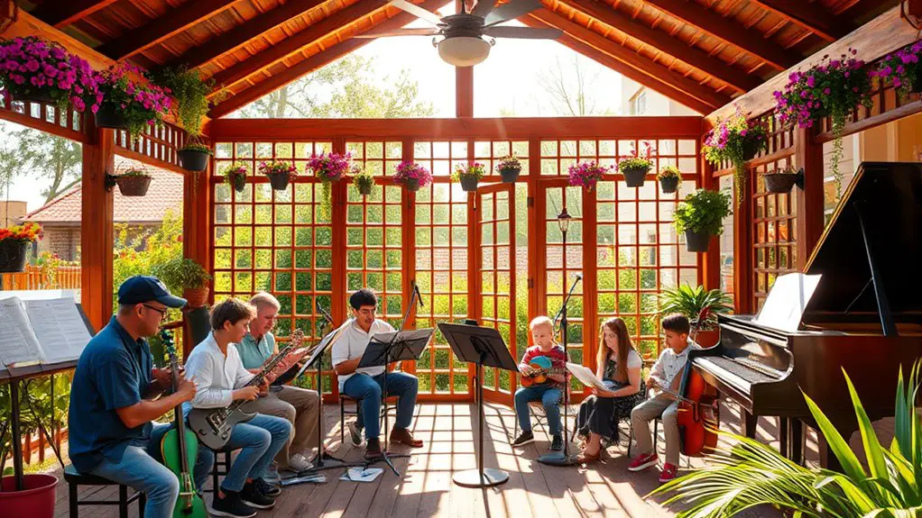 music workshops in gazebo