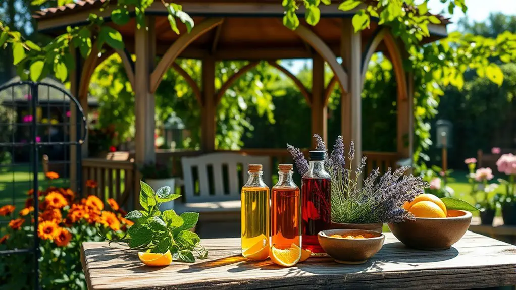 natural repellents and oils