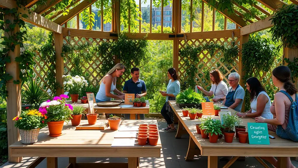 organic gardening workshop planning