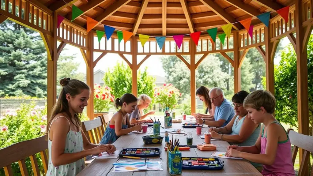 outdoor art workshop planning