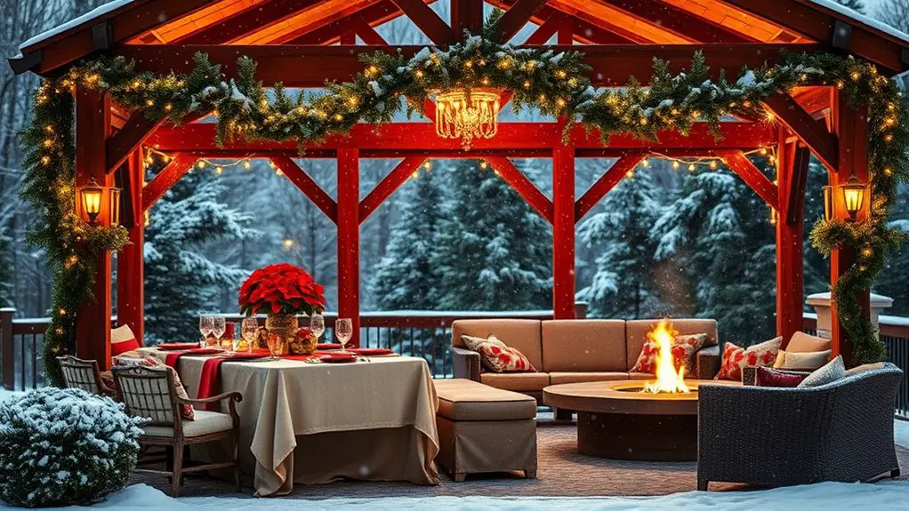 outdoor christmas party planning