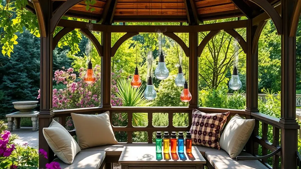 outdoor essential oil diffusion