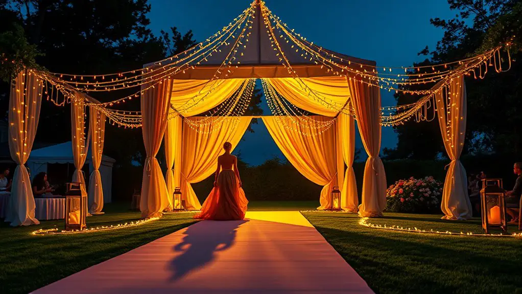 outdoor gazebo fashion lighting